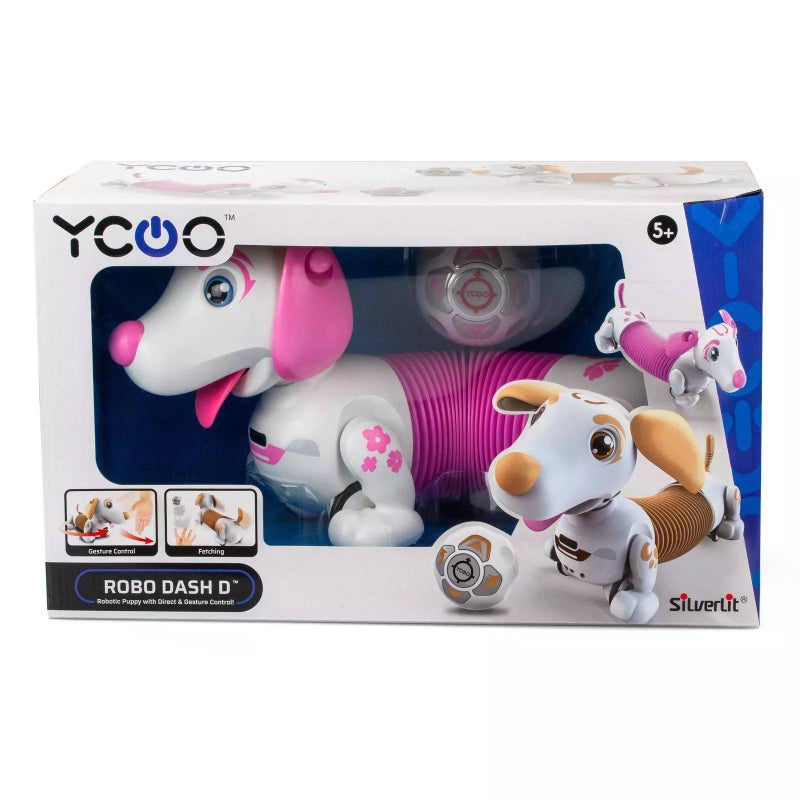 YCOO Robo Dash D Robotic Puppy Toy (Pink) - Image 1